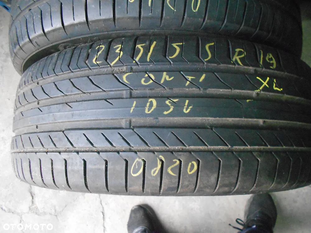 OPONY  235/55R19 CONTINENTAL CONTI SPORT CONTACT 5 XL  DOT 0820 6.8MM - 4