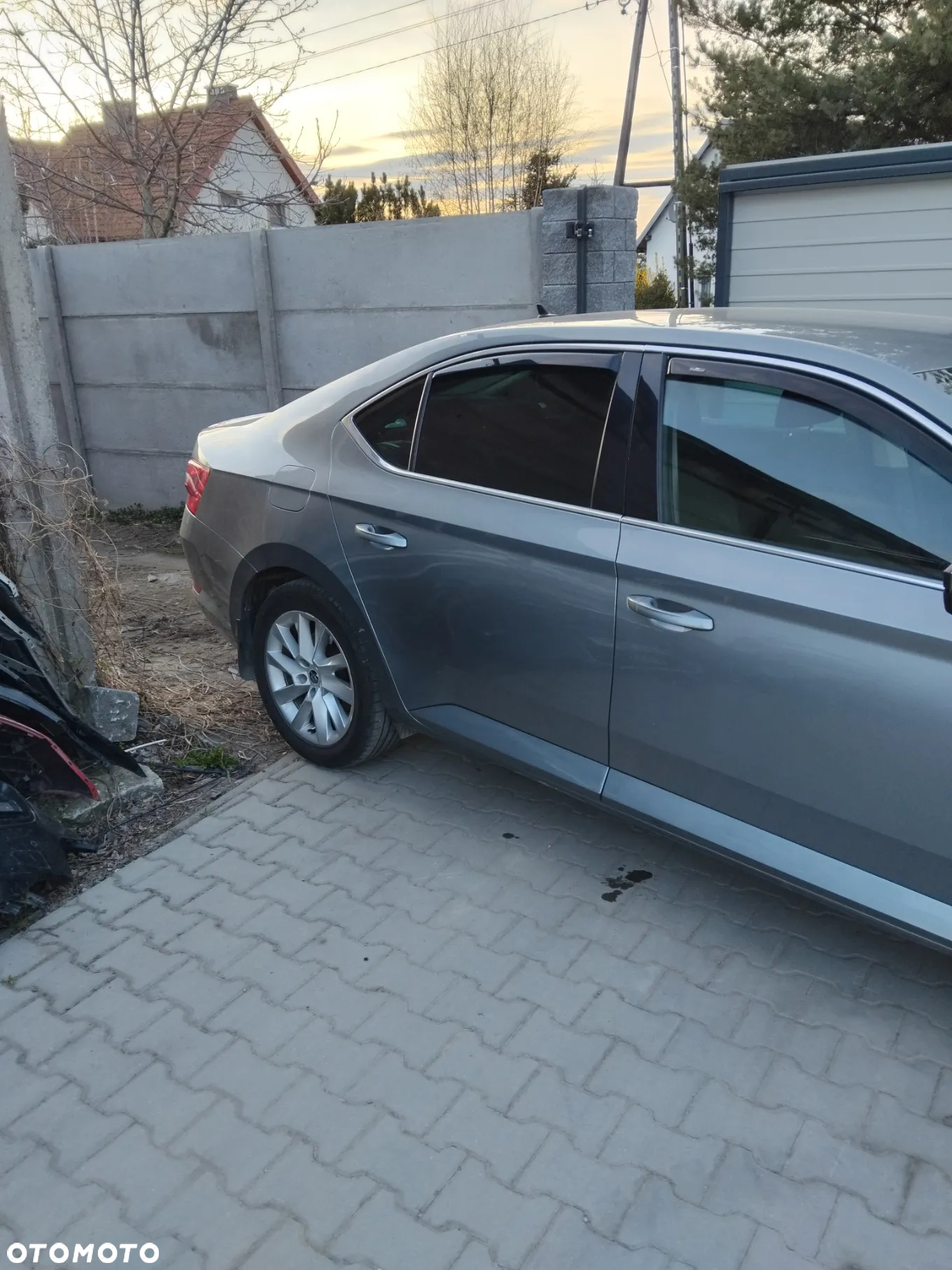 Skoda SuperB 3 Maska zderzak błotnik LF7M pas.kpl. - 4