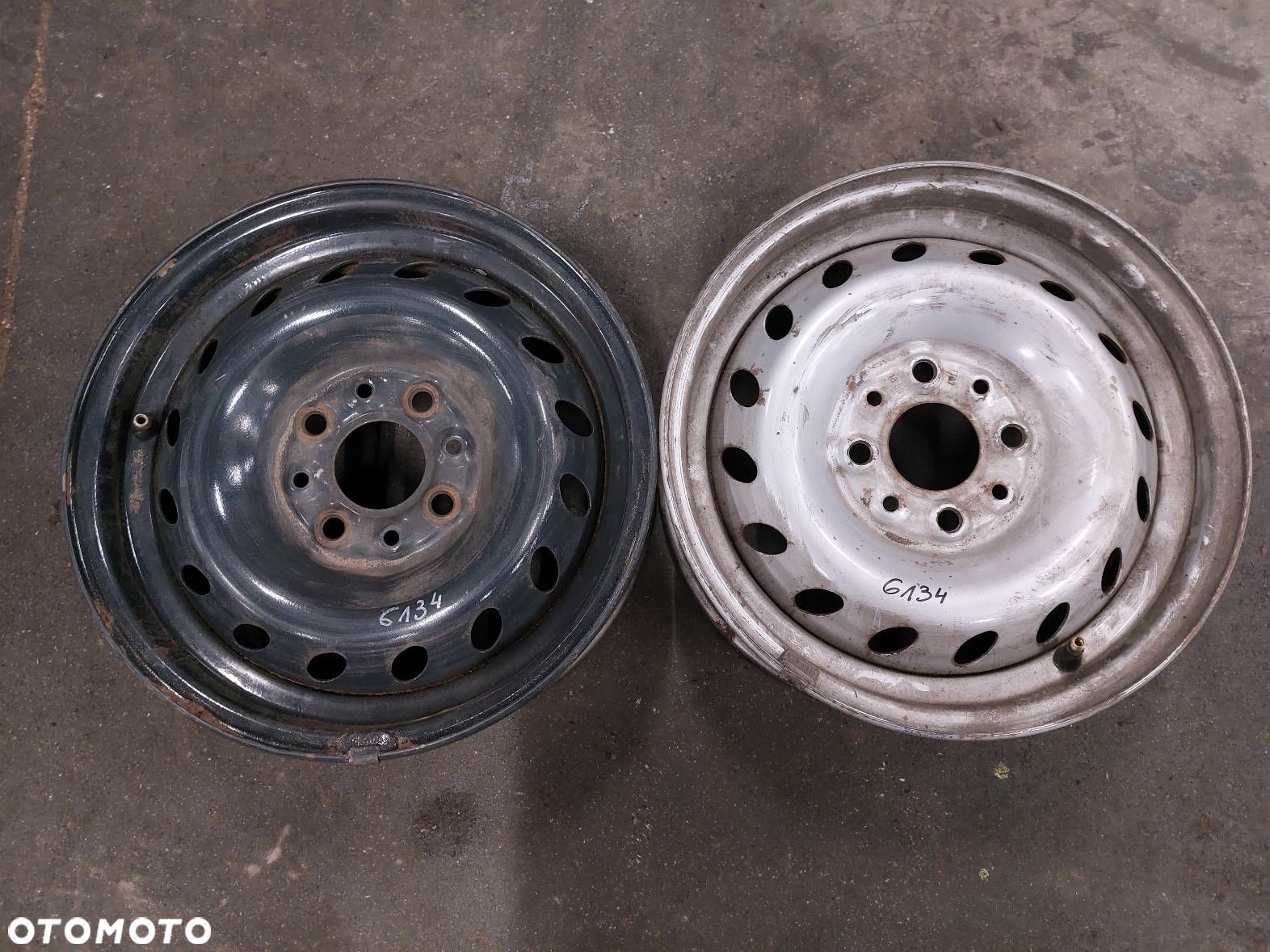 FELGA STALOWA 2 SZT FIAT SEICENTO 4X98 FI58,1 ET33 5JX13 - 1