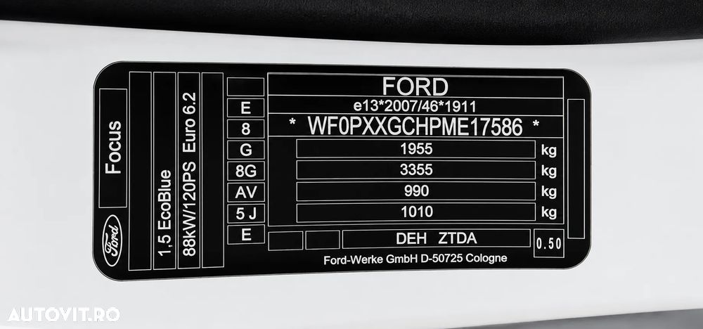 Ford Focus 1.5 EcoBlue Start-Stopp-System TITANIUM X - 15