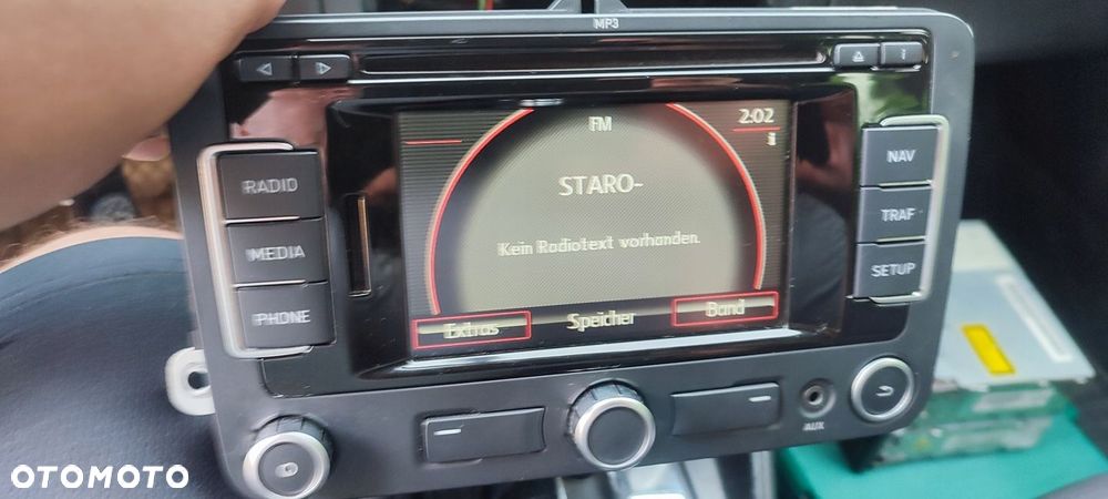 Radio Nawigacja Oryginalne Seat Rns 310 5P0035191C Kod Bdb - 9