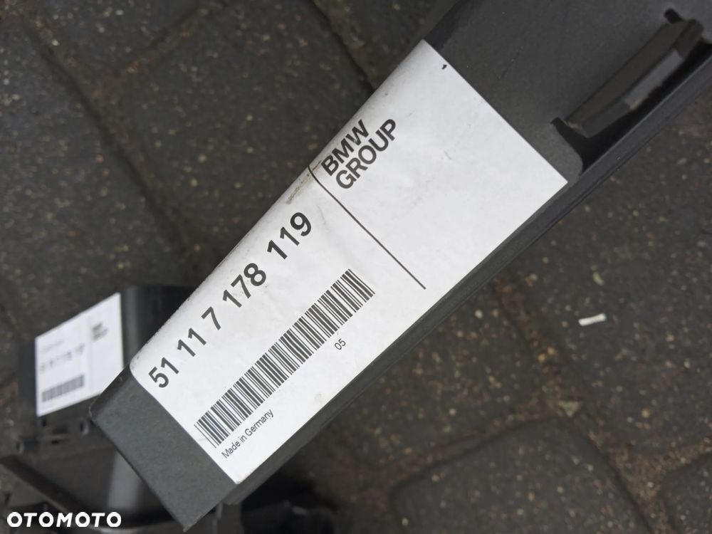 ŻALUZJA WLOT POWIETRZA BMW 5 E60 E61 51117178119 - 2
