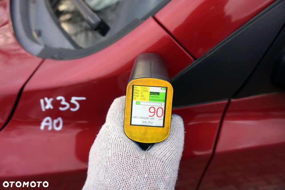 MASKA ZDERZAK BŁOTNIKI LAMPY IX35 I AA1 A0  HYUNDAI 2009-2015 CZERWONY (INFRA RED) PRZÓD KOMPLETNY - 22