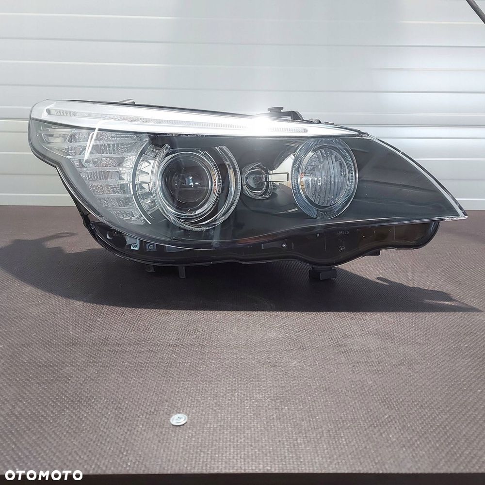 bmw 5 e60 e61 lift xenon skrętny przód strona prawa 7044672 - 1