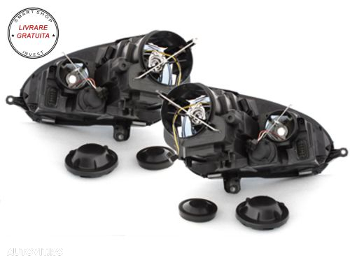 Faruri DEPO VW Golf V 5 (2003-2009) Jetta 3 (2003-2009) GTI Look Negru- livrare gratuita - 2