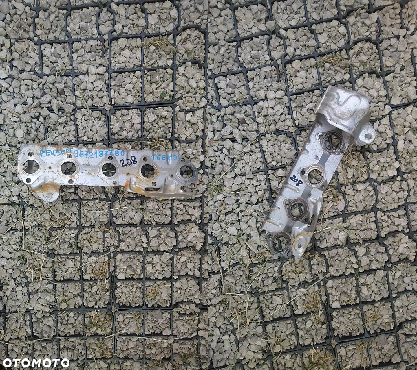 PEUGEOT CITROEN OSŁONA TERMICZNA KOLEKTORA WYDECHOWEGO - 10