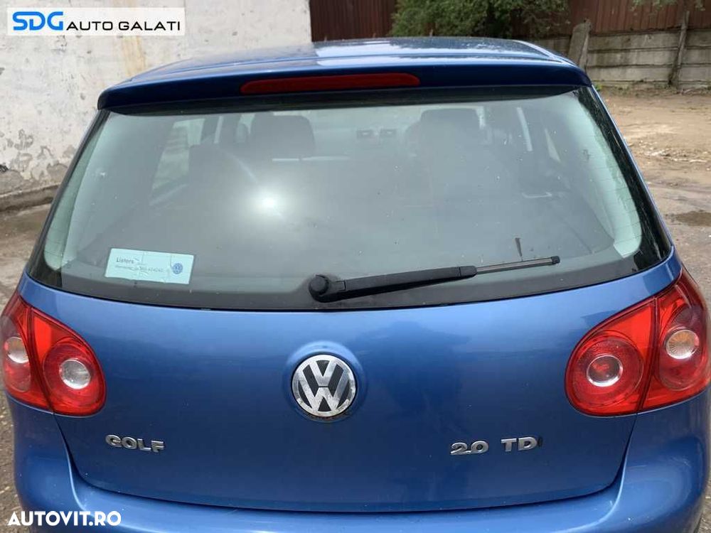 Hayon Haion Portbagaj cu Luneta Geam Sticla VW Golf 5 Hatchback 2004 - 2008 Cod Culoare LC5G - 1