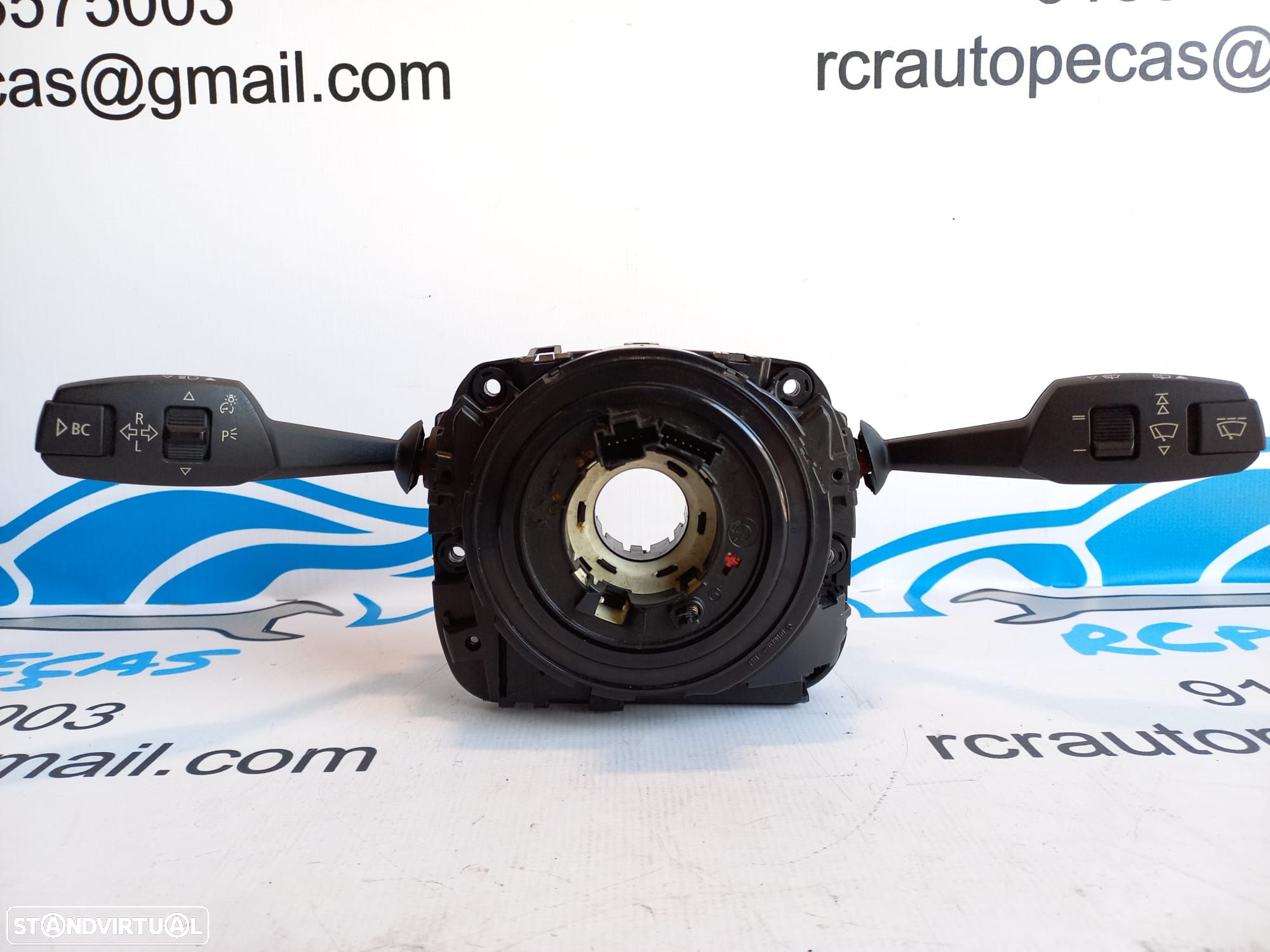 FITA AIRBAG BMW SERIE 3 E93 CABRIO 61316967324 6967324 SERIE 3 E90 E91 E92 SERIE 1 E81 E82 E87 E88 X1 E84 X5 E70 X6 E71 E72 Z4 E89 MANETE MULTIFUNÇÕES COMUTADOR - 1