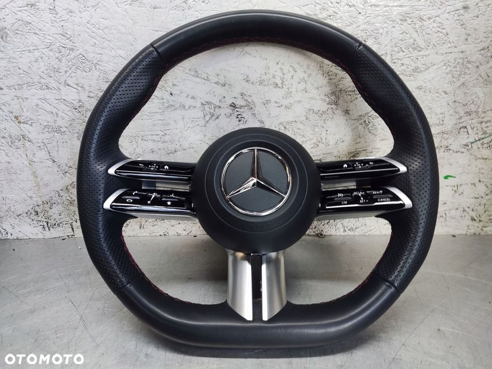 MERCEDES W206 W177 W213 W247 W257 KIEROWNICA SKÓRA ŁOPATKI A0004608817 - 1