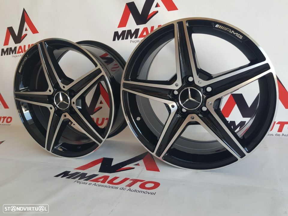 Jantes Mercedes W205 Black 18 - 2