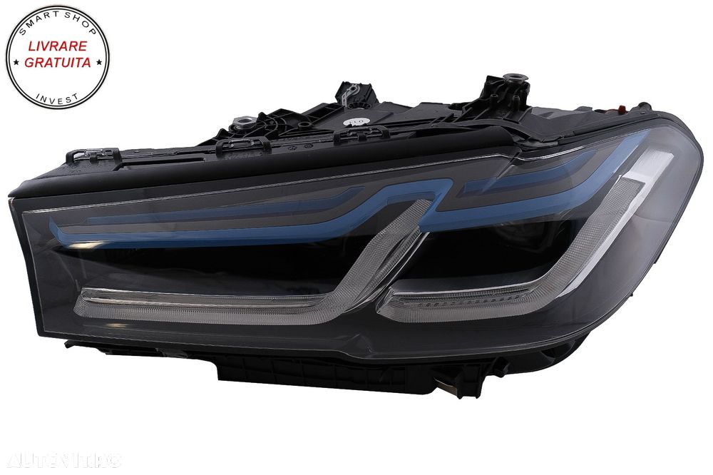Faruri LED BMW Seria 5 G30 G31 Sedan Touring (2017-2019) LCI Design- livrare gratuita - 8