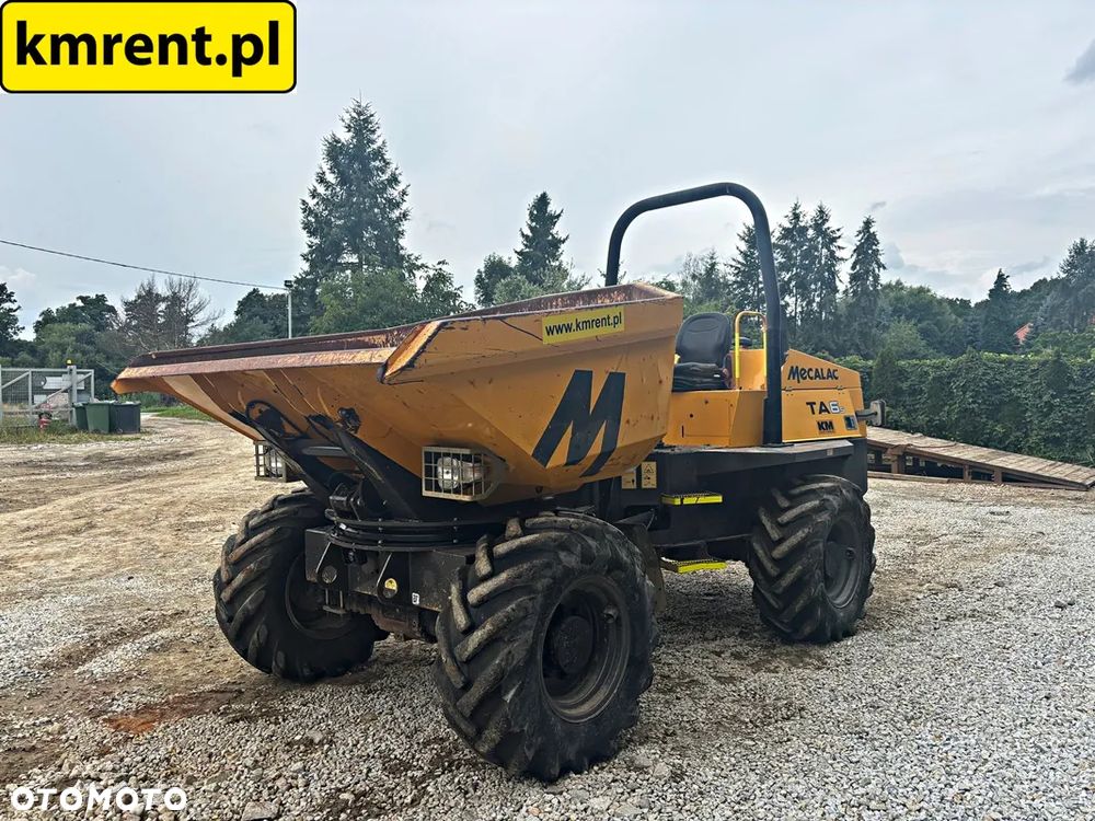 Mecalac TA6S WOZIDŁO 2019R | Wacker Neuson DV60, DW60, Thwaites 6 Tonne, MACH 2060, JCB 6T-1, 6T-2, Ausa D601 AHG, D600 APG, Hydrema 912, Terex TA6, TA6S, Benford PT6000, SXR6000, Bergmann C805S, 2060 R Plus, Volvo A25 - 13