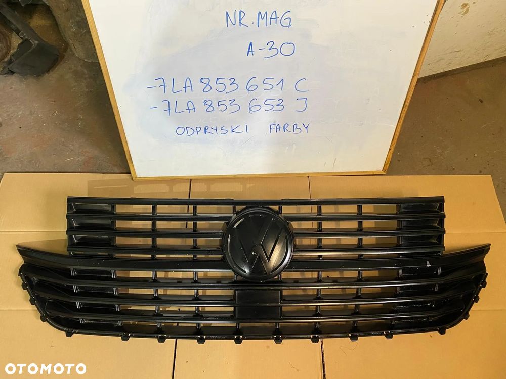 GRILL ATRAPA VW T6 LIFT 7LA853651C 7LA853653J - 1