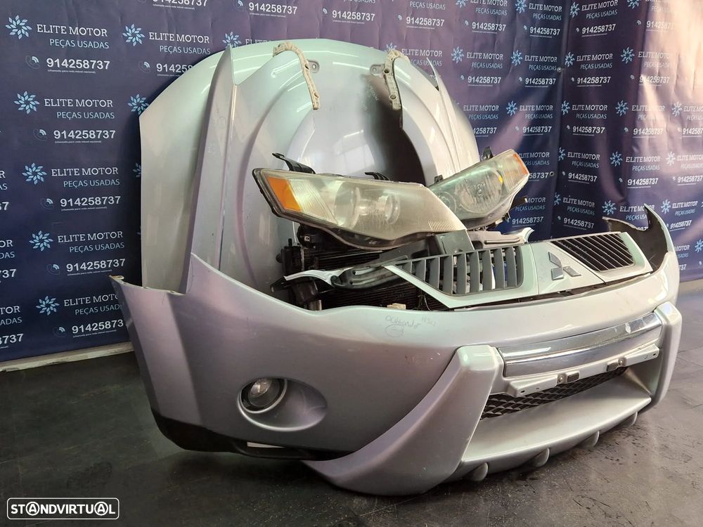 Frente completa usada MITSUBISHI OUTLANDER 2.0 Di parachoques oticas guardalamas capot radiador - 3