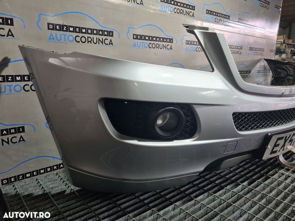 Bara fata Mercedes - Benz ML W164 2005 - 2008 ARGINTIU (776) model fara spalatoare far - 3