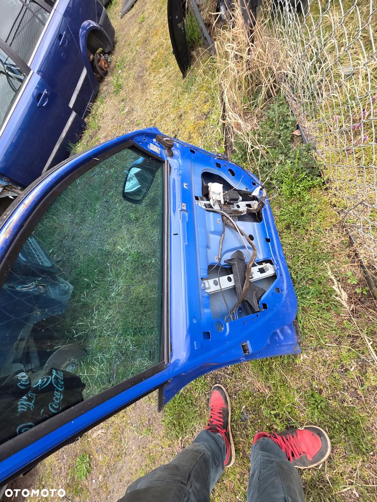 Drzwi Lewe Przód Renault Megane II RS / Coupe - Blue Alp RNA - 3