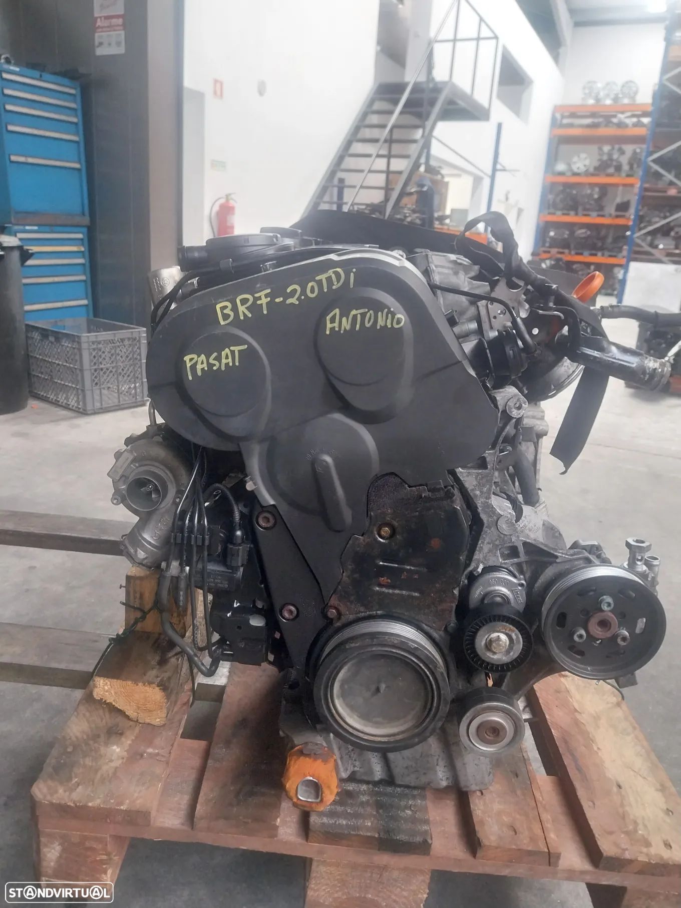 Motor 2.0 tdi 136 cv Audi/Passat Ref: BRF - 1