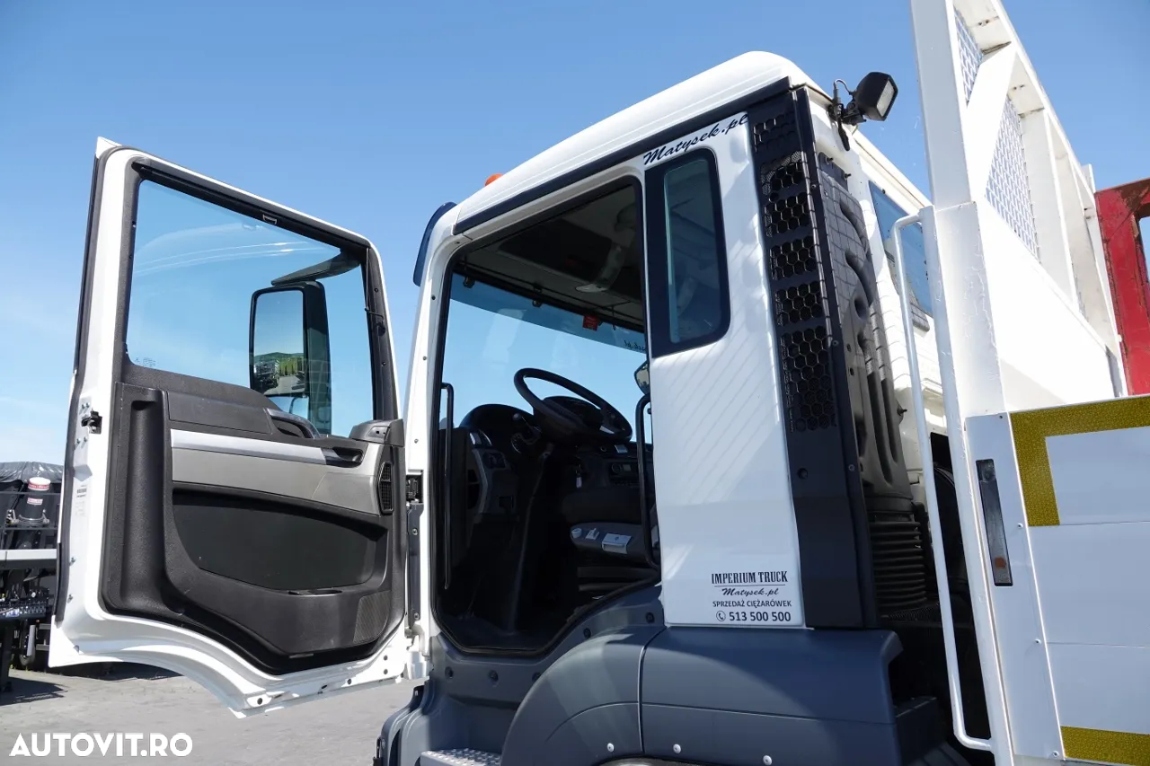 MAN TGS 26.400 / 6x4 / CUTIE - 6.5M / HDS HIAB 188 4xinaltime 13 metri / EURO 6 / 2016 /RADIO CONTROL / ROTATOR / - 25