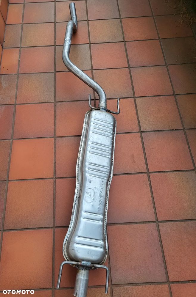 Tłumik środkowy Opel Zafira A 1.6i-16V 03-05 , 1.8i-16V 03-05  17623 P ALU 13141029 13157764 5852232 5852294 - 2