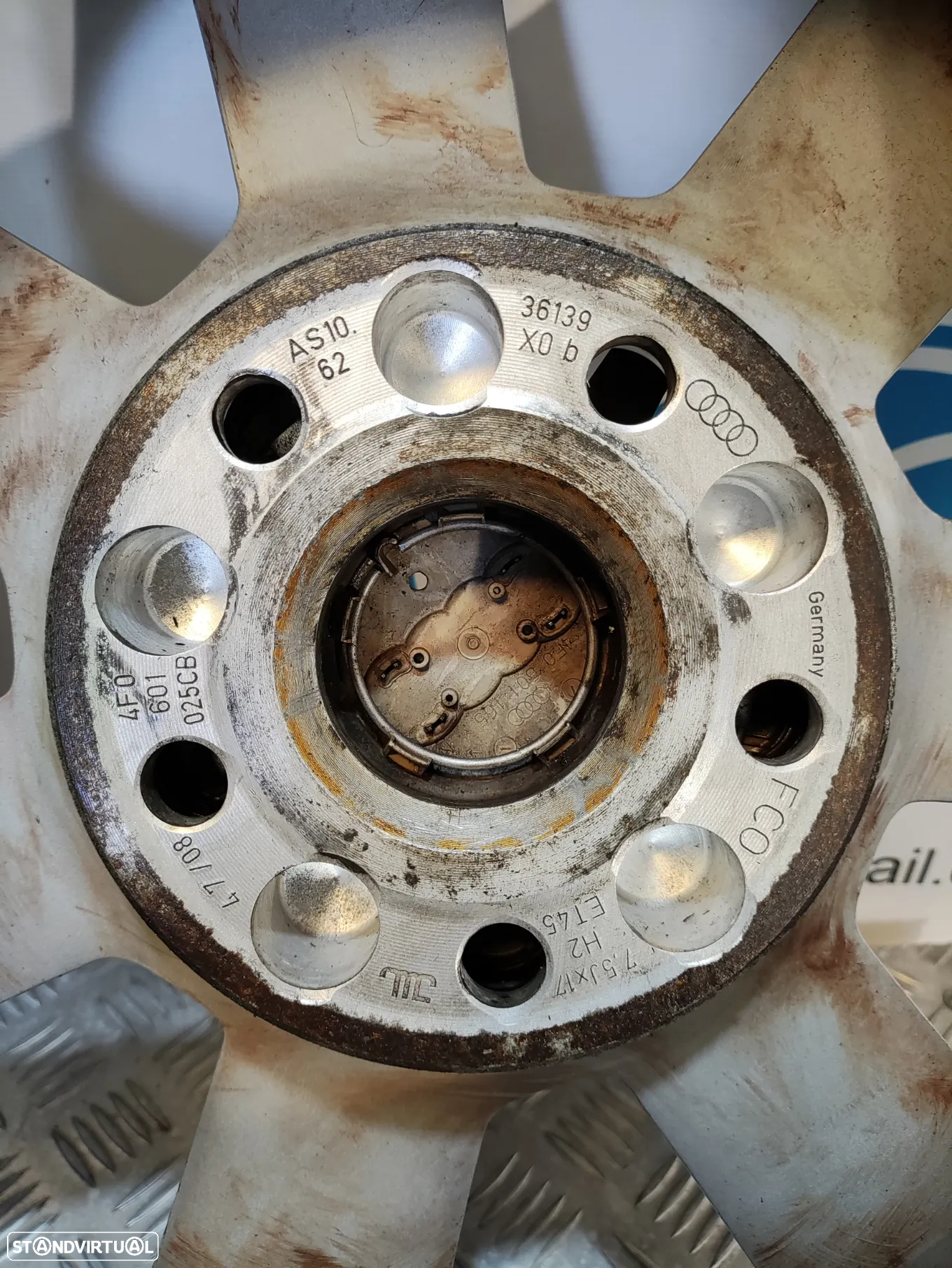 JANTES ORIGINAIS 17 AUDI 7,5J ET45 5X112 A6 C6 S6 A3 A4 B8 A8 TT - 11