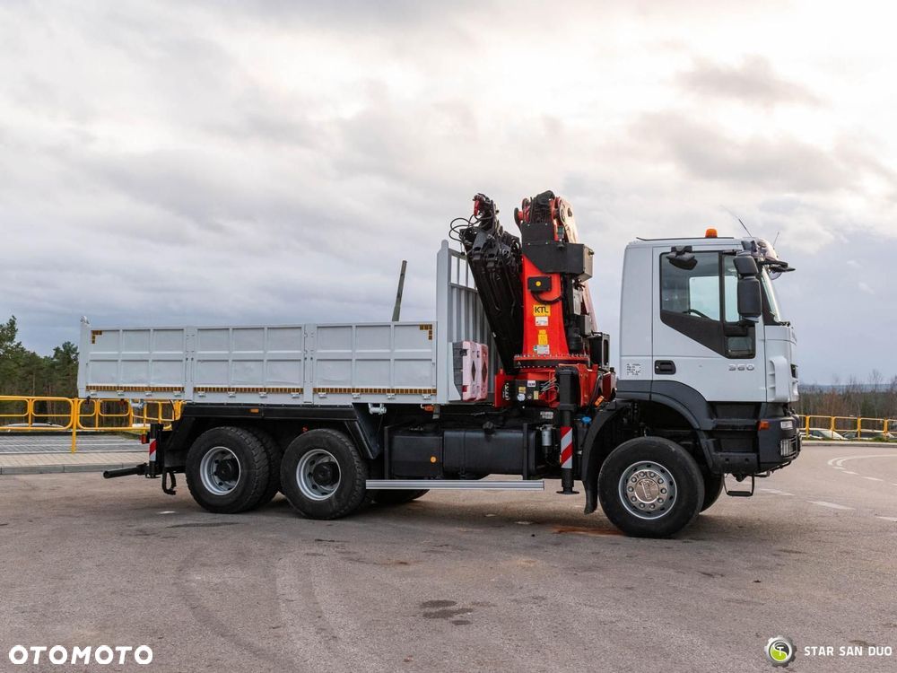 Iveco TRAKKER 360 PALFINGER PK 36002 HDS Żuraw Wywrotka Rotator - 14