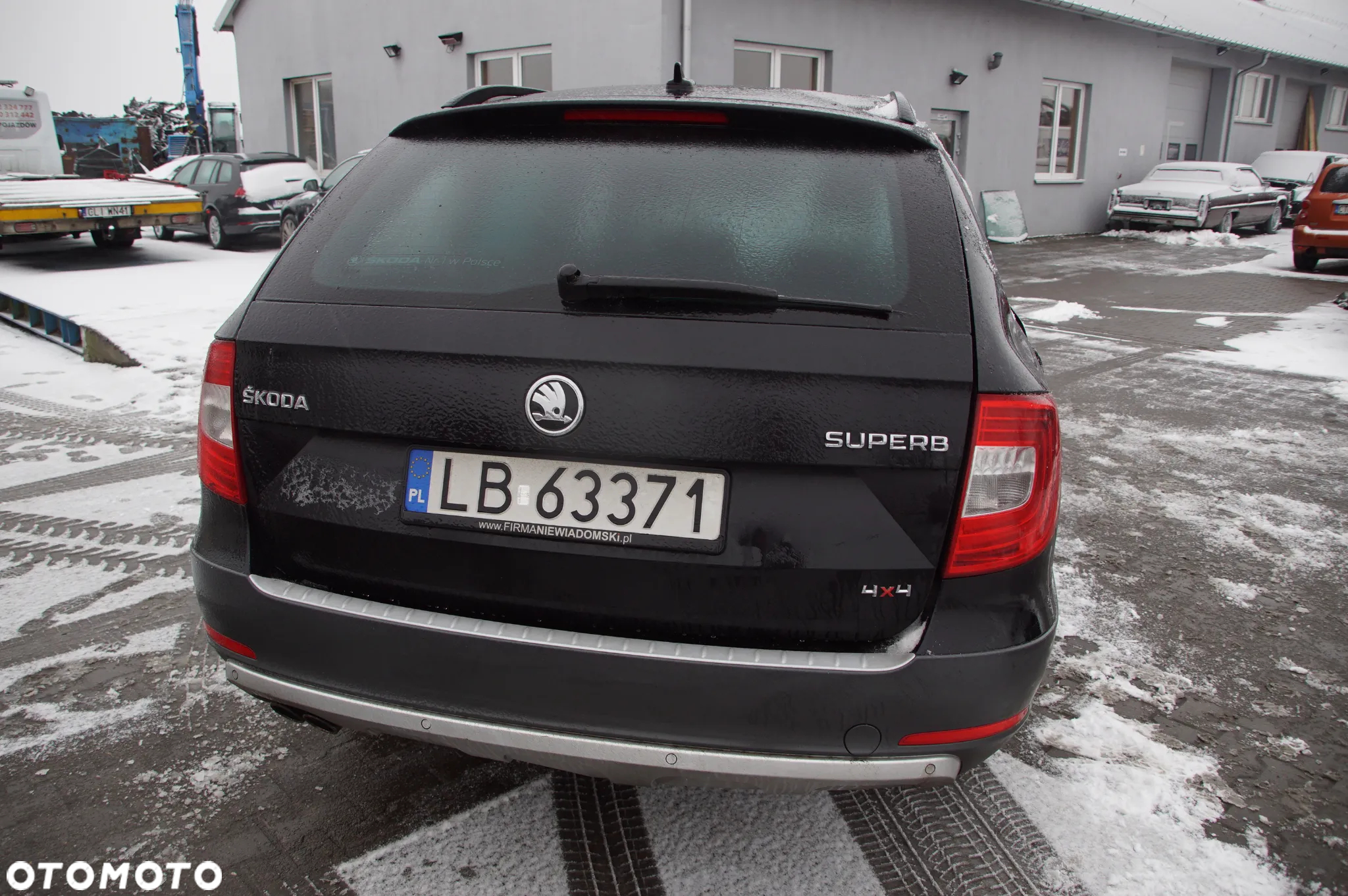 SKUP AUT MOTOCYKLI LIPNO 692324777 POJAZD NA CZĘŚCI SKODA SUPERB SCOUT 4X4 2.0 TDI 170 CFGB SKRZYNIA AUTOMAT PQS 2014R STACJA DEMONTAŻU POJAZDÓW AUTOSTROISZ LIPNO BOREK 14A ZŁOMOWANIE KASACJA ZŁOM ZŁOMOWISKO - 9