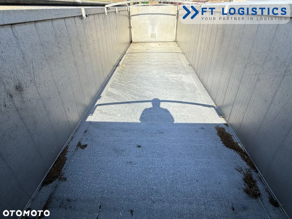 Tisvol TISVOL 2SNA | SAF | KLAPA + SZYBER DO ZSYPU | 43m3 | CAŁA ALUMINIOWA | MASA WŁASNA 5240 KG | PODNOSZONA PIERWSZA OŚ | ALUFELGI - 38