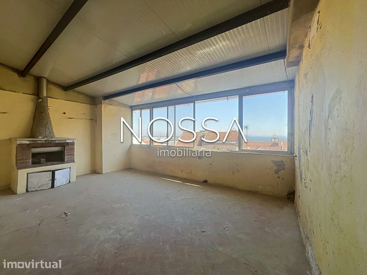 Duplex T3+1 espaçoso e luminoso com vista para o Rio Tejo — Madrago... - Grande imagem: 5/34