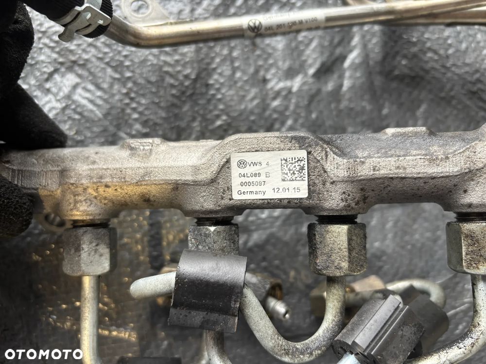 Vw Skoda Audi 1,6 diesel listwa wtryskowa 04L089B - 3