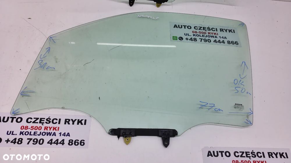 Nissan Navara Szyba Boczna Drzwi Przód - 2