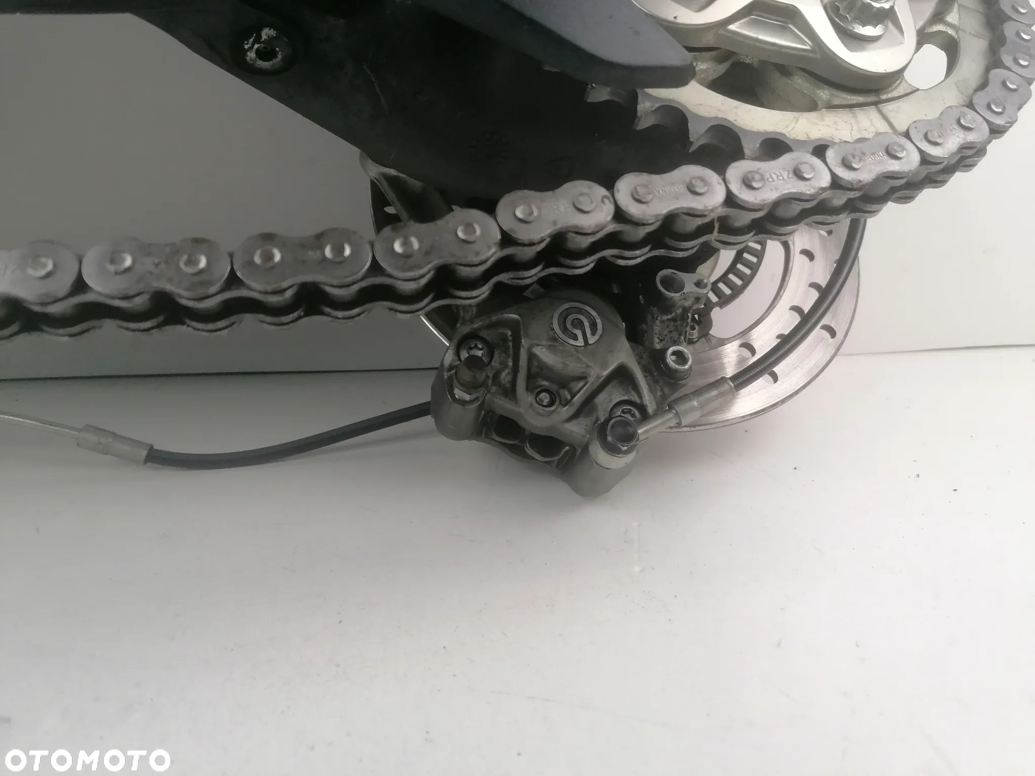 Ducati Panigale 1199 1299 wahacz tył zębatka tarcza zacisk przewody - 7