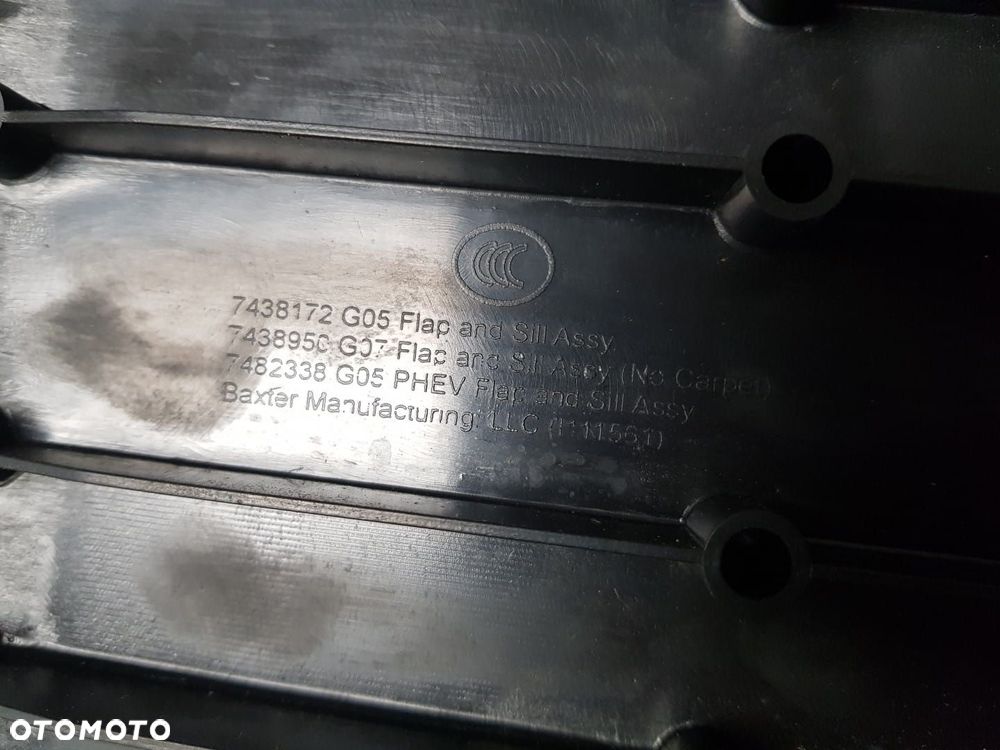 OSŁONA KLAPY BAGAŻNIKA BMW X5 G05 X7 G07 7438172 743895C 7482338 18-24 - 3