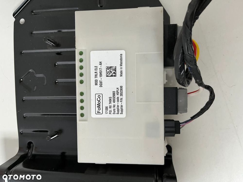 Ford Ranger Sterownik Moduł haka holowniczego DG9T19H517AH - 2