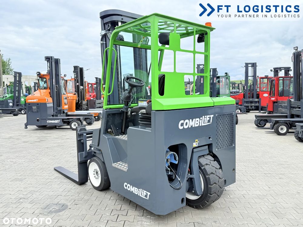 Combilift WÓZEK CZTEROKIERUNKOWY - WIELOKIERUNKOWY | COMBILIFT CB4000 | GAS | TRIPLEX 6450 MM | POZYCJONER WIDEŁ | PRZESU WIDEŁ | WOLNY SKOK | KABINA OTWARTA - 10