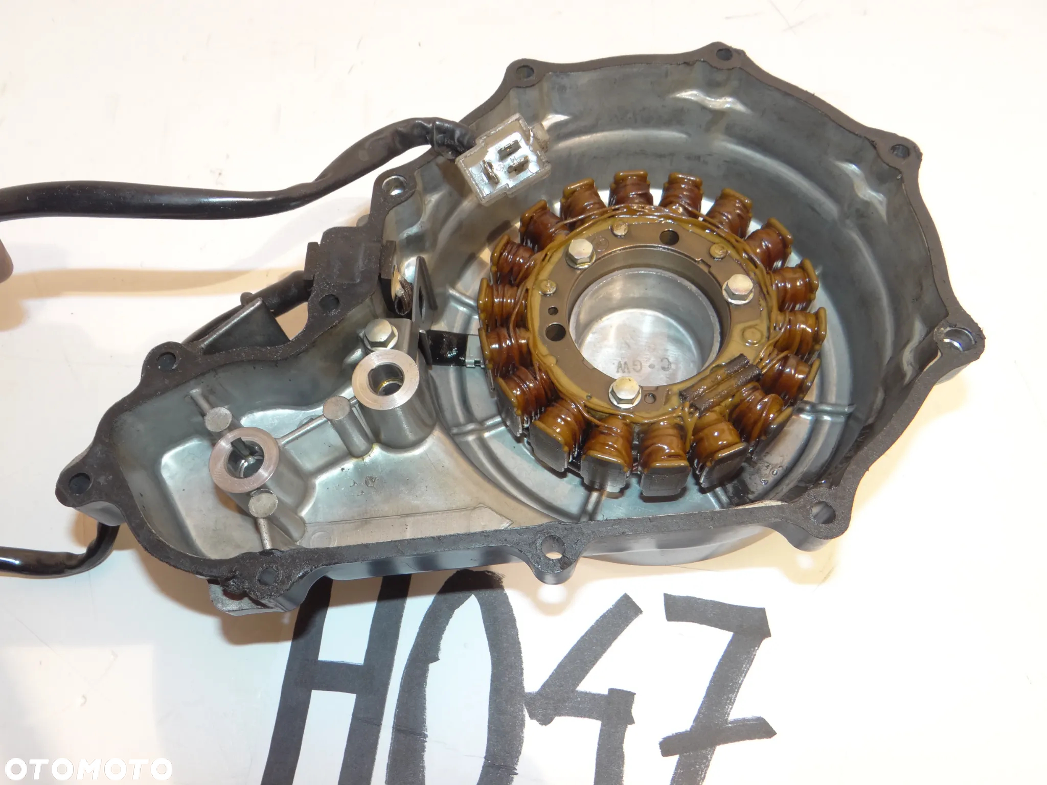 HONDA VT 500 82-88 r. SHADOW  UZWOJENIE ALTERNATOR POKRYWA 100% SPRAWNY H047 - 3