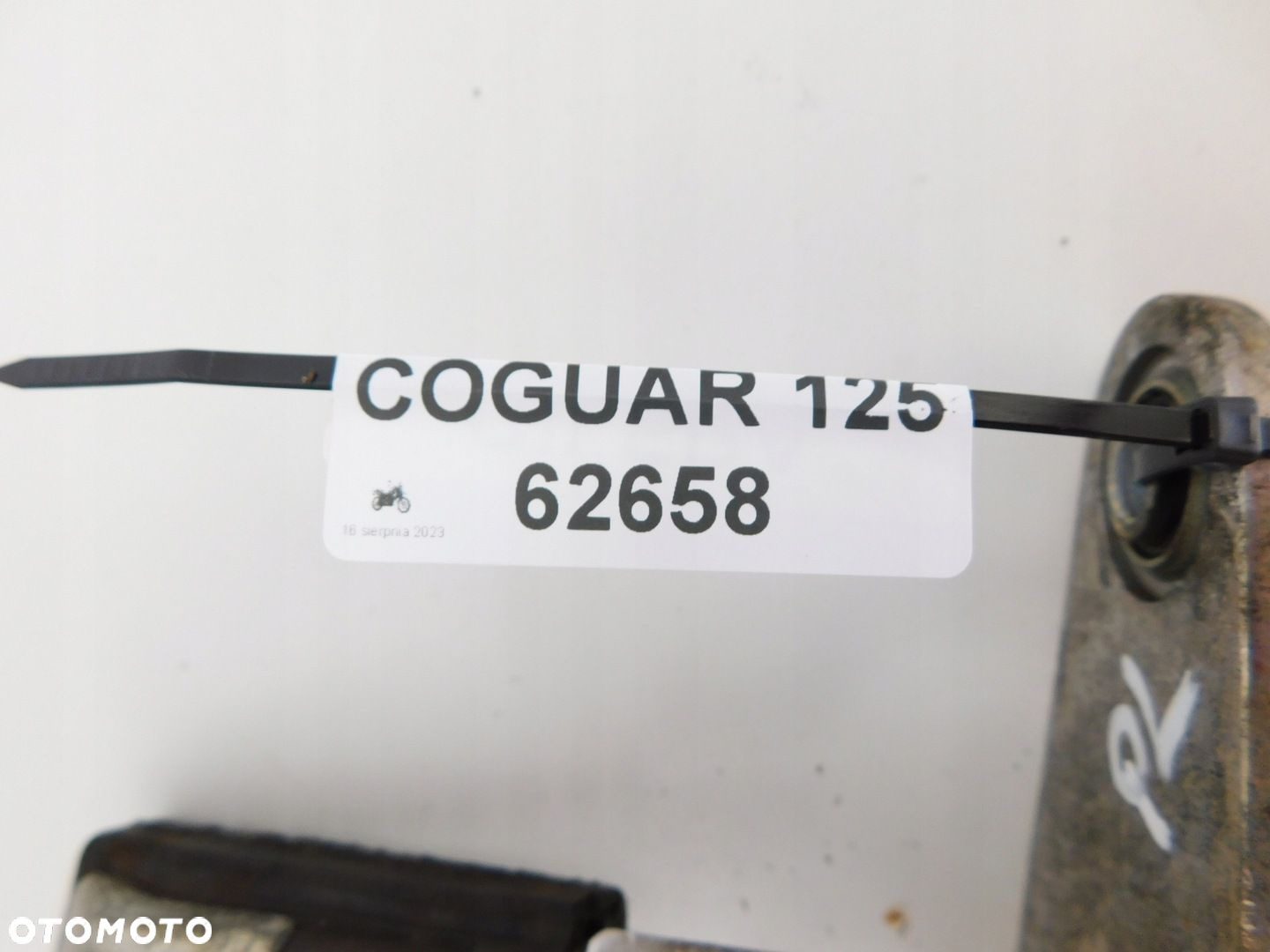 GILERA COGUAR 125 SET PODNÓŻEK KIEROWCY LEWY - 7