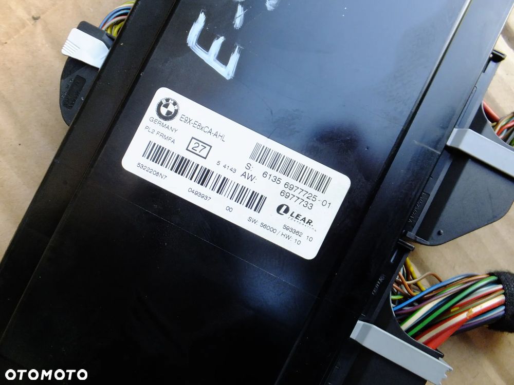 moduł sterownik świateł bmw e91 e90 6977725 6977733 - 2