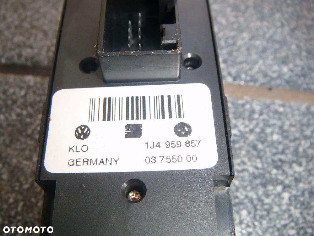 vw passat b5 golf 4 bora włącznik szyby lewy przód 4xel szyby - 2