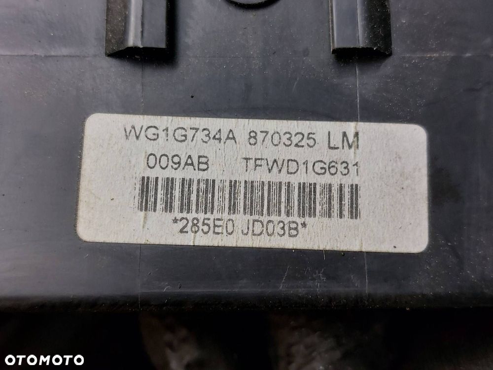 STACYJKA Z KLUCZYKIEM NISSAN QASHQAI+2 I LIFT 285E0JD03B - 5