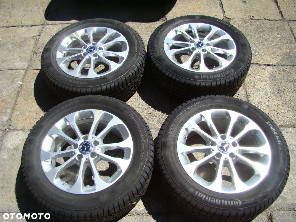 a221 5x112 Mercedes GLA X156 Vito Viano V-klasa W639 W447 6,5jx17 zima 215/60 - 1