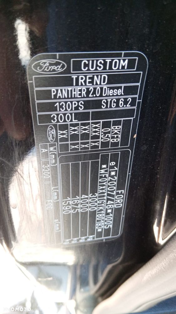 Ford TRANSIT CUSTOM LONG KLIMA KAMERA - 12