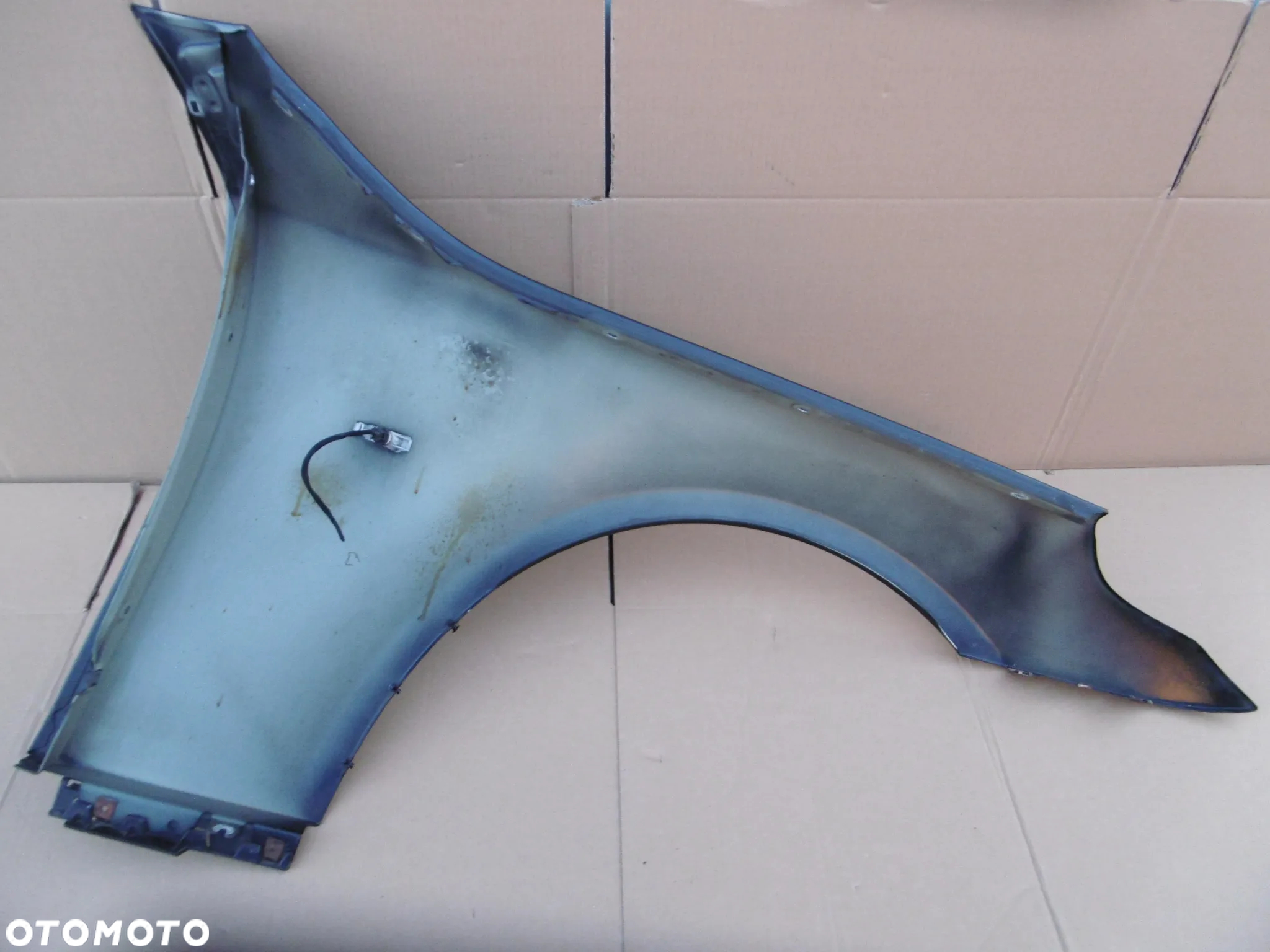 Błotnik lewy przedni BMW e60 e61 416 416/9 carbonschwarz metallic - 8