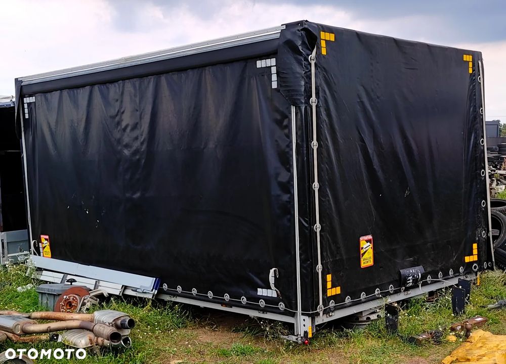 Zabudowa ALUMINIOWA 420 x 250 x 210 Paka Skrzynia Plandeka Firanka Renault RAMA Master Movano 2023r - 2