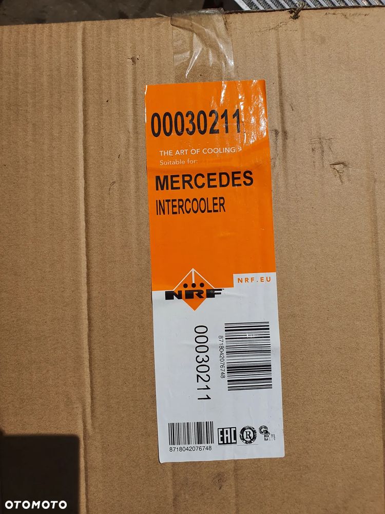 Chłodnica powietrza, Intercooler, NRF 30211, Mercedes Atego, Atego 2 - 3