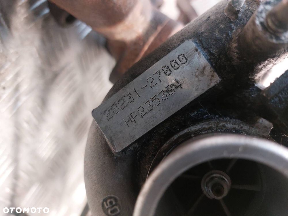 TURBOSPRĘŻARKA TURBINA HYUNDAI TUCSON I 2.0 CRDI 28231-27000 - 4