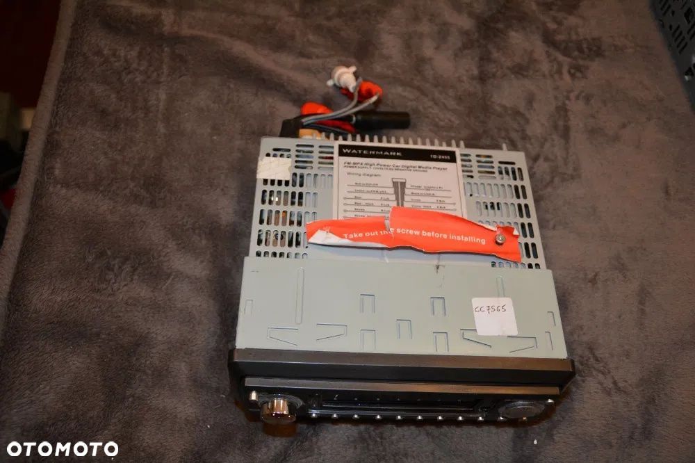 Radio samochodowe WaterMark TD-2455 NOWE - 1