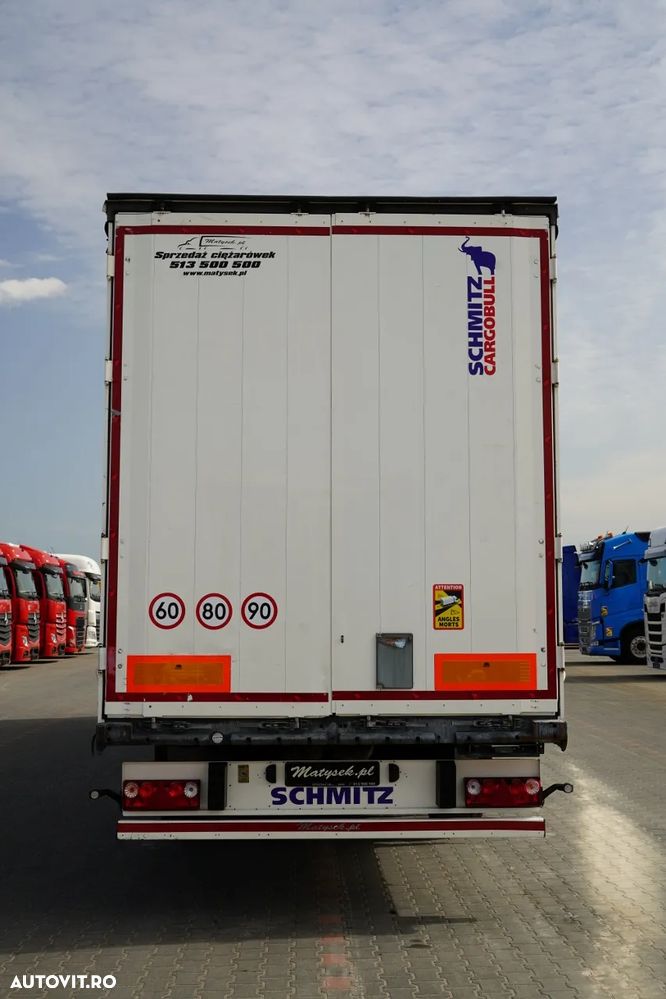 Schmitz Cargobull CURTAIN / JOLODA / TRAILERLODA / VARIOS / 385/55 R22.5 / LVT ROOF - 12