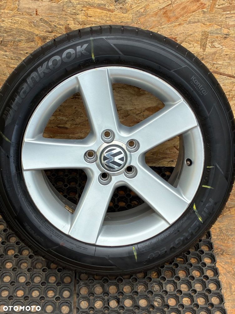 PASSAT B5 7JX16 FELGI ALUMINIOWE OPONY X4 5X112 ET37 FI. 57,1MM 3B0601025T - 14