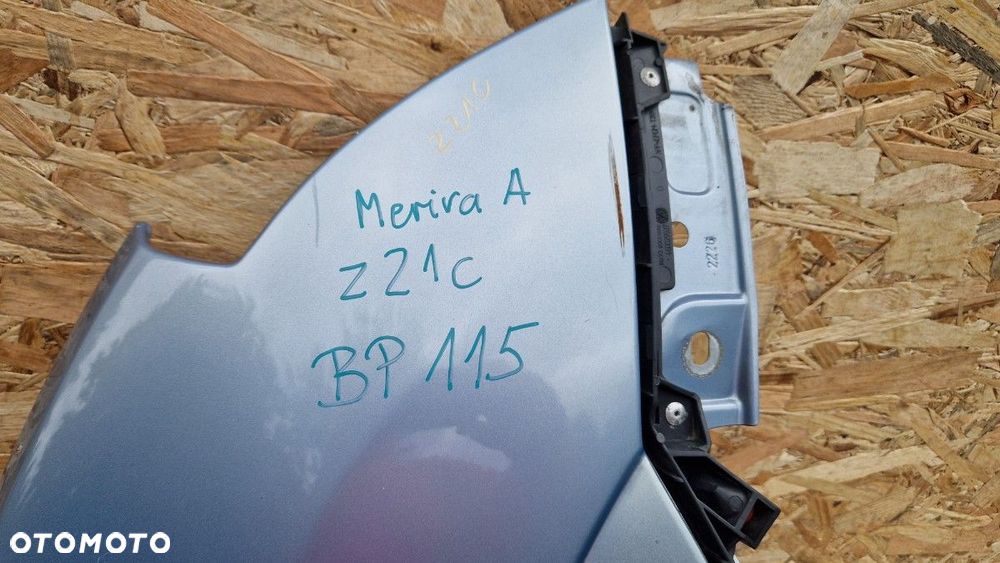 OPEL MERIVA A BŁOTNIK PRZÓD PRZEDNI PRAWY Z21C - 2