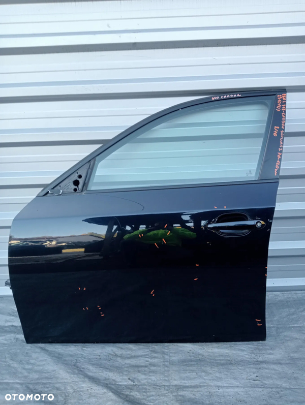 BMW E60 DRZWI CARBON SCHWARZ 416